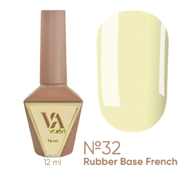 База камуфлирующая Valeri Rubber Base French New №032, желтая, 12 мл