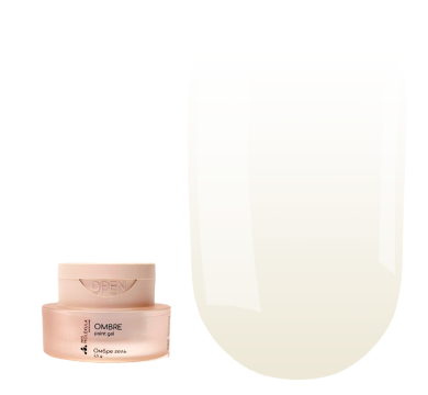 Гель-фарба Molekula Ombre Paint Gel OP01 Powder, пудра, 2.5 г