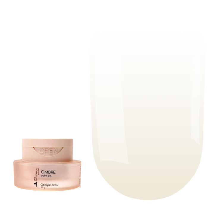 Гель-фарба Molekula Ombre Paint Gel OP01 Powder, пудра, 2.5 г