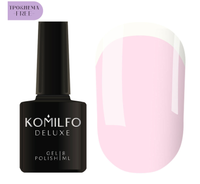 Гель-лак Komilfo French Collection №F002, нежно-розовый, 8 мл (HEMA/TPO free)