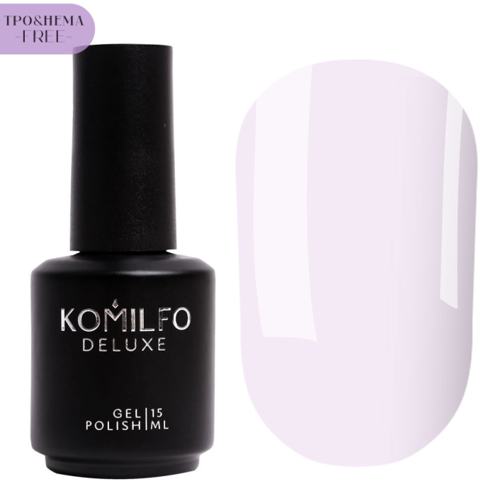 Гель-лак Komilfo French Collection №F011, ліловий, 15 мл (HEMA/TPO free)