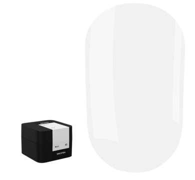 Гель для нарощування Biblioteka Builder Gel №02 Milk, молочний, 15 мл