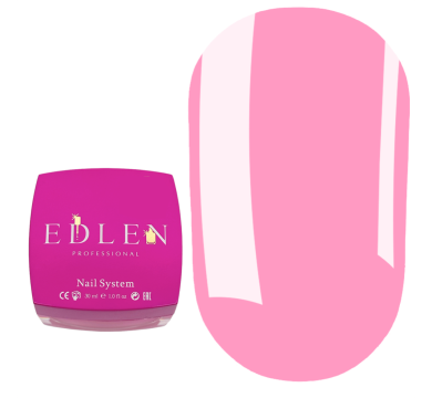 Гель для наращивания Edlen Builder Gel Little Bows №85, розовый, 30 мл