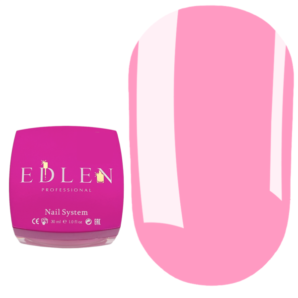 Гель для наращивания Edlen Builder Gel Little Bows №85, розовый, 30 мл