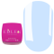 Гель для наращивания Edlen Builder Gel Little Bows №87, голубой, 30 мл
