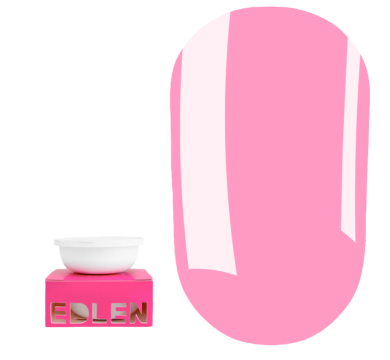Змінний картридж Edlen Builder Gel Little Bows №85 - гель для нарощування, рожевий, 15 мл
