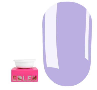Змінний картридж Edlen Builder Gel Little Bows №86 - гель для нарощування, лавандовий, 15 мл
