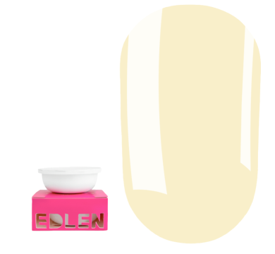 Змінний картридж Edlen Builder Gel Little Bows №89 - гель для нарощування, пастельно-жовтий, 15 мл