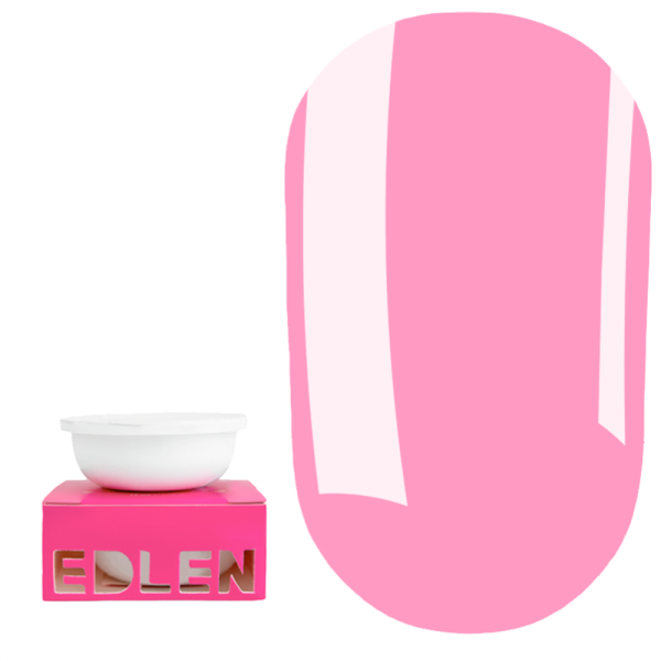 Сменный картридж Edlen Builder Gel Little Bows №85 - гель для наращивания, розовый, 30 мл