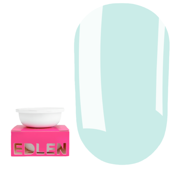 Сменный картридж Edlen Builder Gel Little Bows №88 - гель для наращивания, мятно-бирюзовый, 30 мл