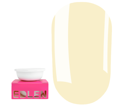 Змінний картридж Edlen Builder Gel Little Bows №89 - гель для нарощування, пастельно-жовтий, 30 мл
