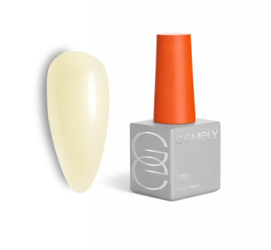 Гель рідкий GEMELY Fast Builder Gel №023, пастельно-жовтий, 15 мл