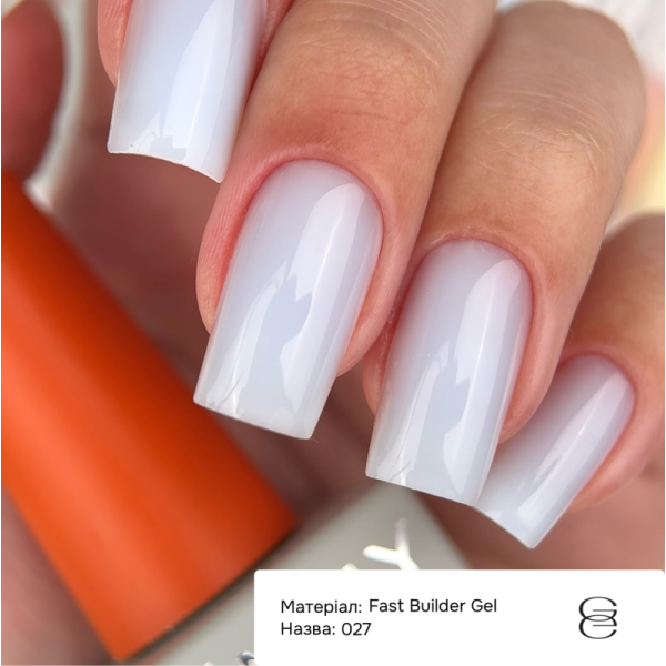 Гель жидкий GEMELY Fast Builder Gel №027, голубой, 15 мл