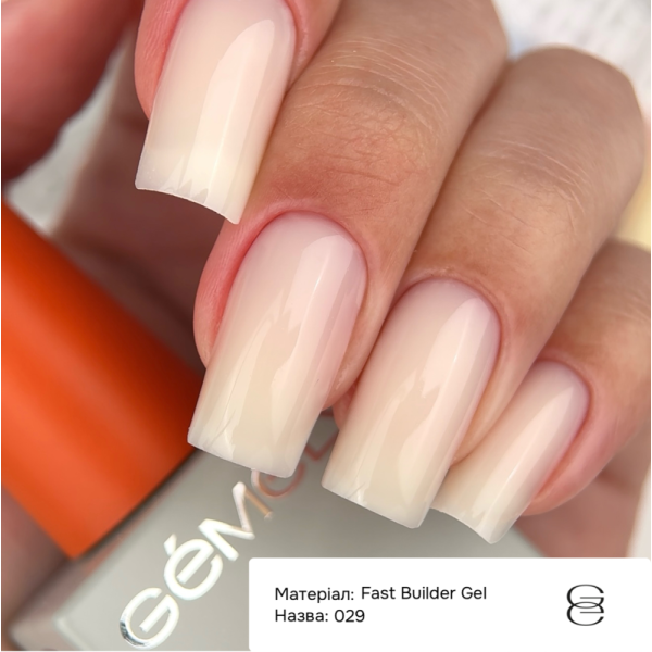 Гель жидкий GEMELY Fast Builder Gel №029, айвори, 15 мл