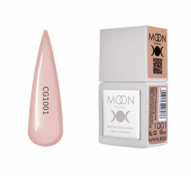 Гель-лак Moon Full Color Gel Polish №CGs1001, бежевий, 9 мл