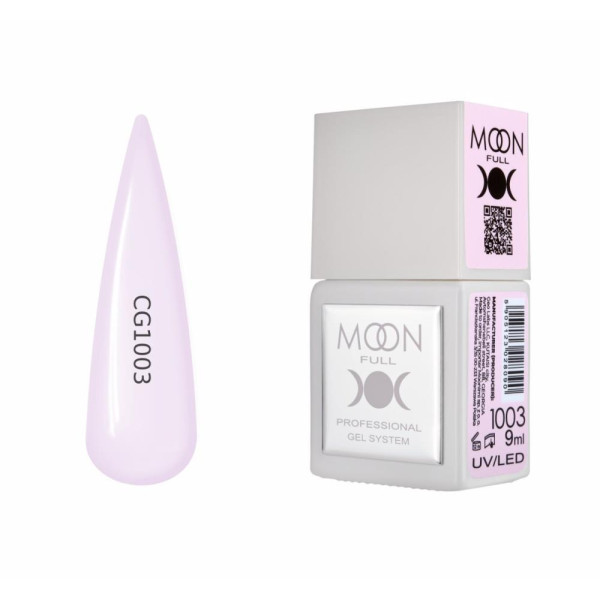 Гель-лак Moon Full Color Gel Polish №CGs1003, бузковий, 9 мл