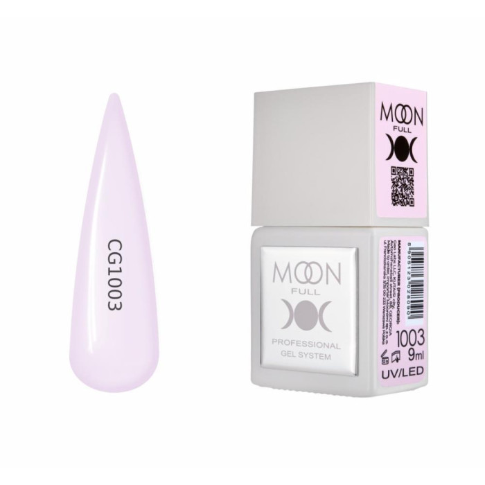 Гель-лак Moon Full Color Gel Polish №CGs1003, бузковий, 9 мл