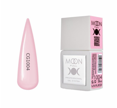 Гель-лак Moon Full Color Gel Polish №CGs1004, рожевий, 9 мл