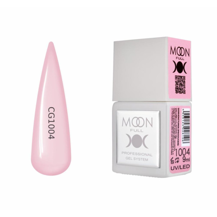 Гель-лак Moon Full Color Gel Polish №CGs1004, рожевий, 9 мл