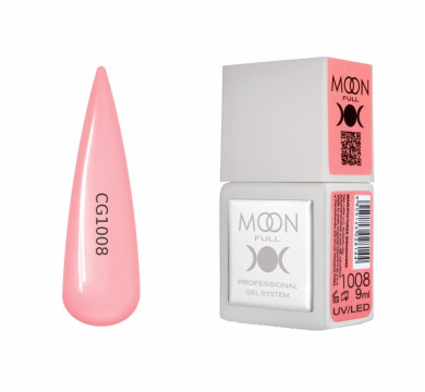 Гель-лак Moon Full Color Gel Polish №CGs1008, коралловый, 9 мл