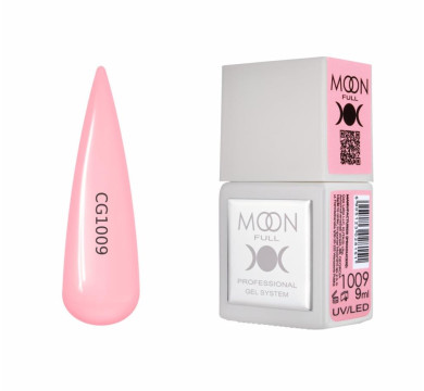 Гель-лак Moon Full Color Gel Polish №CGs1009, рожевий, 9 мл