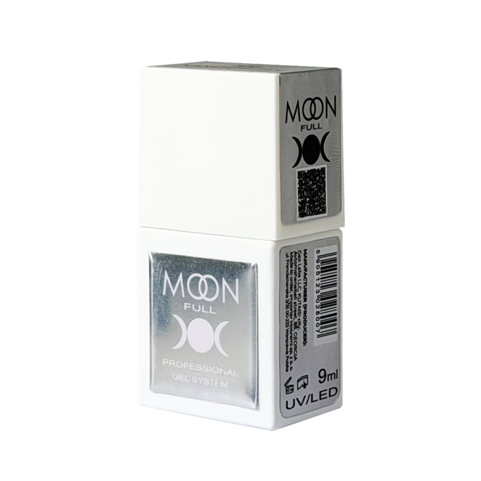 Топ без липкого слоя Moon Full Top Coat Nano Crystal, без УФ фильтра, стойкий к царапинам, 9 мл