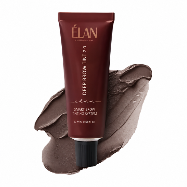 Фарба для брів ELAN Deep Brow Tint 2.0 №08 Choco Natural Brown, шоколад, 20 мл