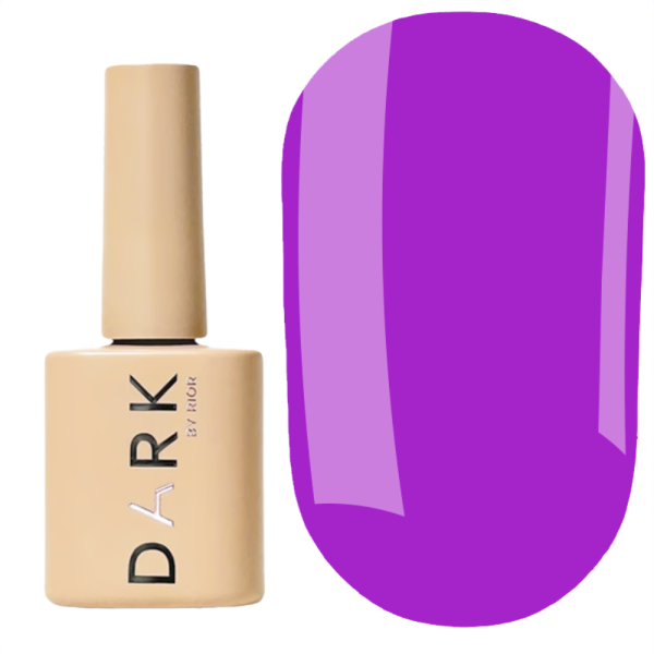 Гель-лак DARK Gel Polish №185, фіолетовий, 6 мл