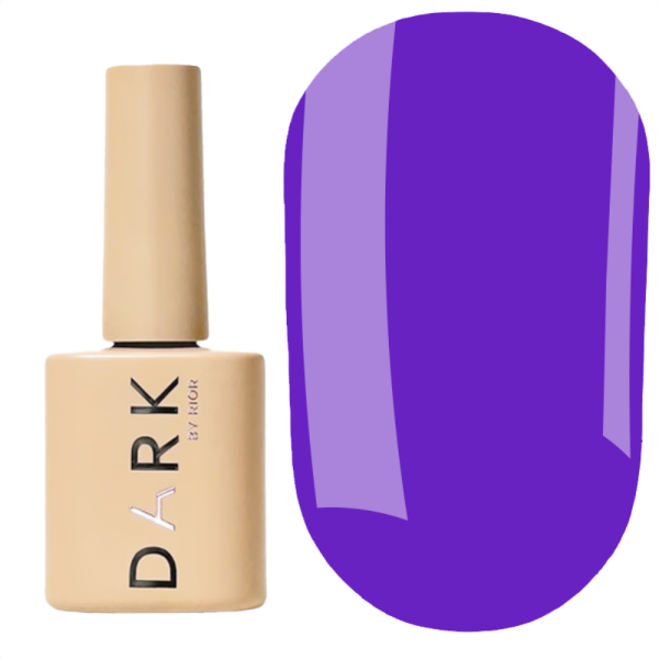 Гель-лак DARK Gel Polish №186, темно-фіолетовий, 6 мл