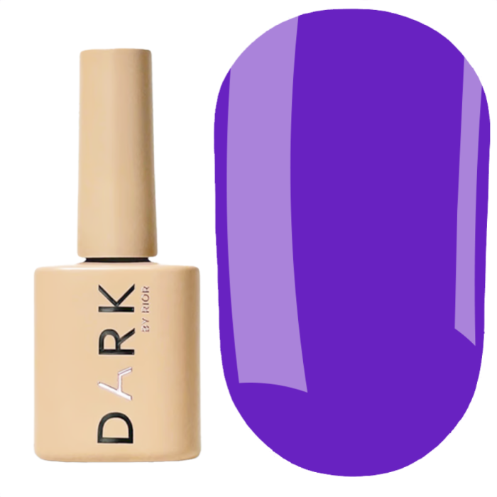 Гель-лак DARK Gel Polish №186, темно-фиолетовый, 6 мл