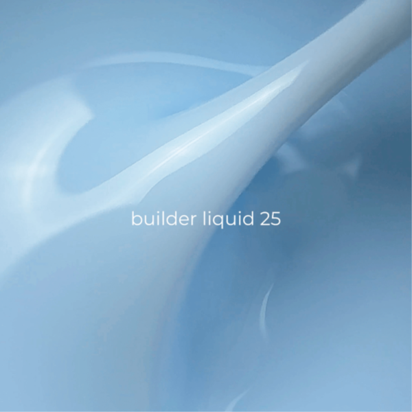 Гель моделюючий Touch Builder Liquid №25, ніжно-блакитний, 15 мл