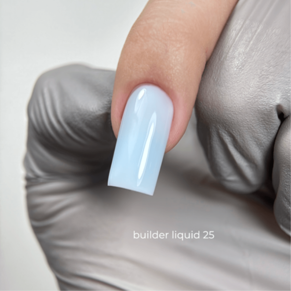 Гель моделюючий Touch Builder Liquid №25, ніжно-блакитний, 15 мл