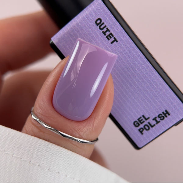 Гель-лак Biblioteka Gel Polish №55 Quiet, лавандовий, 10 мл