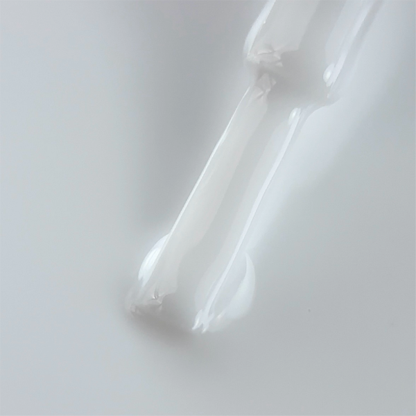 Гель рідкий Biblioteka Bottle Gel №02 White, білий, 10 мл