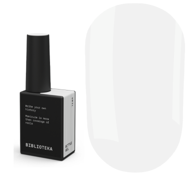 Гель жидкий Biblioteka Bottle Gel №03 Veil, молочный, 10 мл
