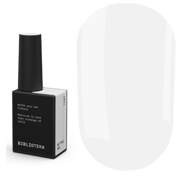 Гель жидкий Biblioteka Bottle Gel №03 Veil, молочный, 10 мл
