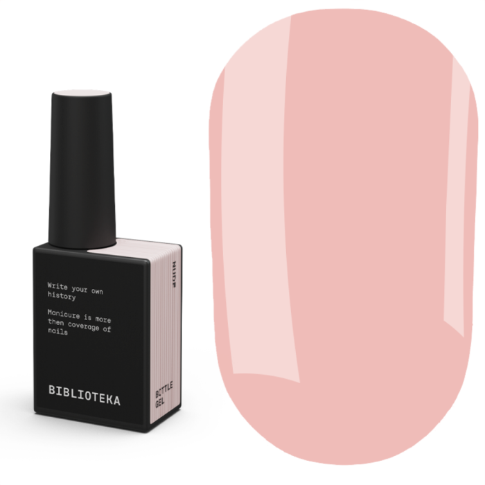 Гель рідкий Biblioteka Bottle Gel №04 Nude, тілесний, 10 мл