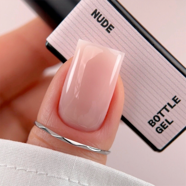 Гель рідкий Biblioteka Bottle Gel №04 Nude, тілесний, 10 мл