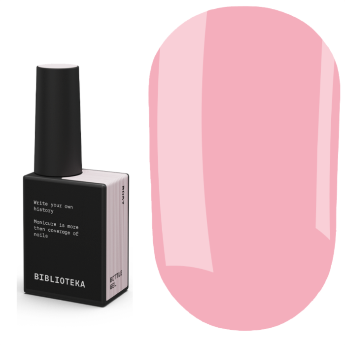Гель рідкий Biblioteka Bottle Gel №05 Rosy, рожевий, 10 мл