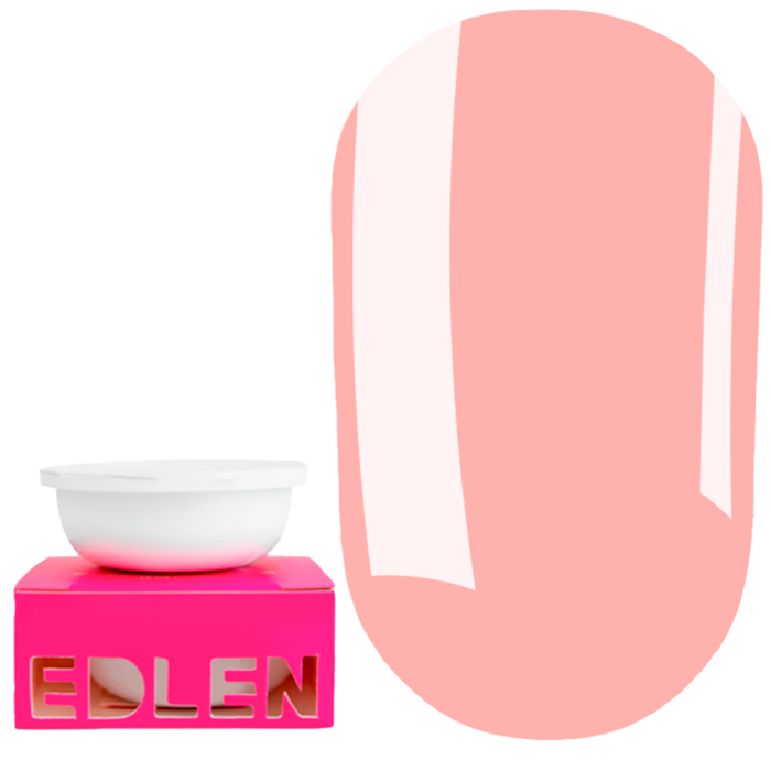Сменный картридж Edlen Builder Gel Office №35 - гель для наращивания, карамельный латте, 50 мл