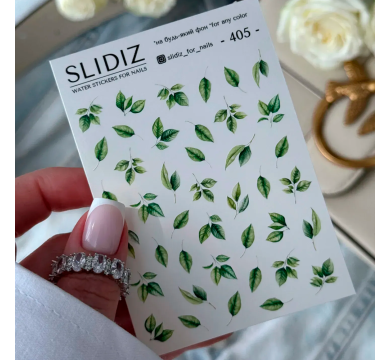 Слайдер-дизайн SLIDIZ №405, листочки