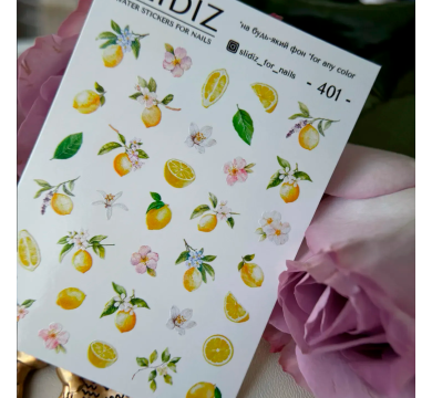 Слайдер-дизайн SLIDIZ №401, лимони