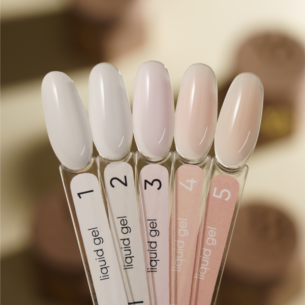 Гель рідкий Valeri Liquid Gel №04, молочно-рожевий, 15 мл