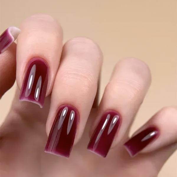 Гель рідкий Valeri Liquid Gel №19, бордовий, 15 мл
