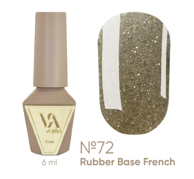 База камуфлирующая Valeri Rubber Base French New №072, золотистая олива 6 мл