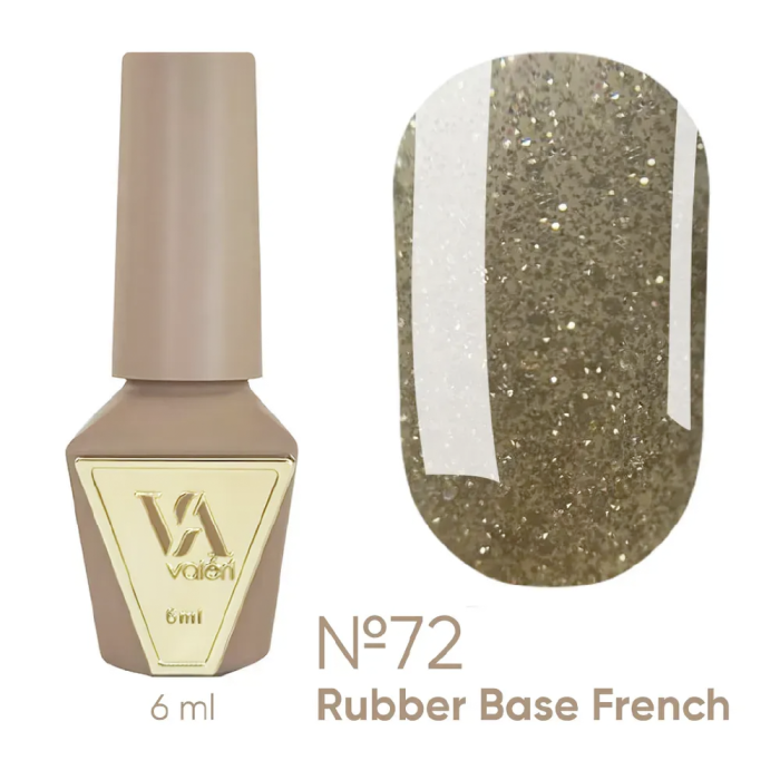 База камуфлирующая Valeri Rubber Base French New №072, золотистая олива 6 мл