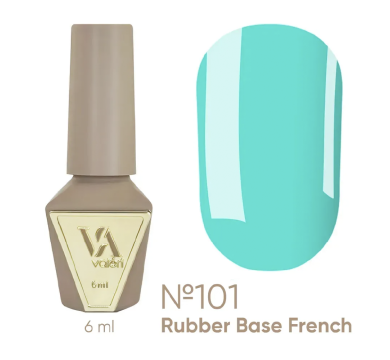 База камуфлююча Valeri Rubber Base French New №101, тіффані, 6 мл