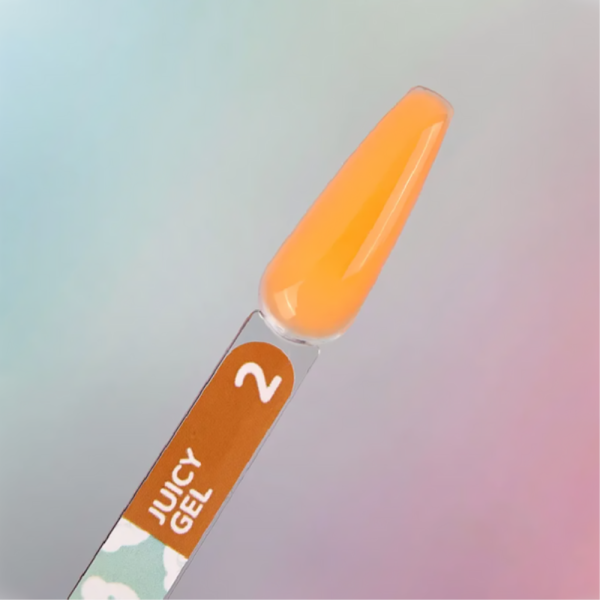 Гель для нарощування You Are Cute Juicy Gel №02, помаранчевий, 15 мл