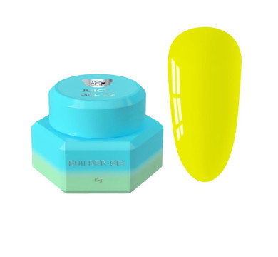 Гель для наращивания You Are Cute Juicy Gel №12, желтый неон, 15 мл