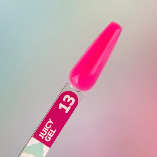 Гель для наращивания You Are Cute Juicy Gel №13, малиново-розовый, 15 мл